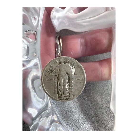 Lucite MCM Limited Edition Plate "Century" No. 53/1000 Lady Liberty Quarter 8" - Picture 6 of 7